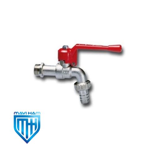 BALL-BIB-COCK-CIM-34-pl شیر شلنگی قفل دار سیم ایتالیا cim 34PL
