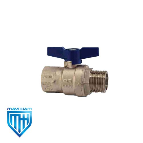 شیر گازی ابی روپیچ توپیچ سیم ایتالیا مدل cim 301/16 NPT