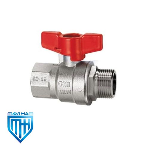 CIM-301.16-NPT شیر گازی روپیچ توپیچ سیم ایتالیا مدل cim 301/16 NPT