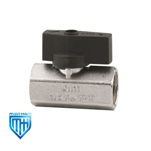 cim-011 شیر مینی والو دوطرف توپیچ سیم ایتالیا cim 011