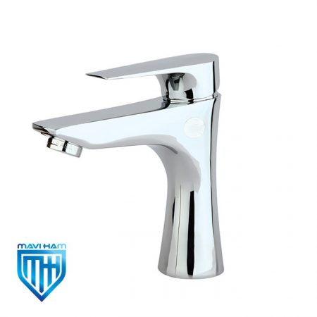 شیر روشویی راسان مدل آتیس کروم