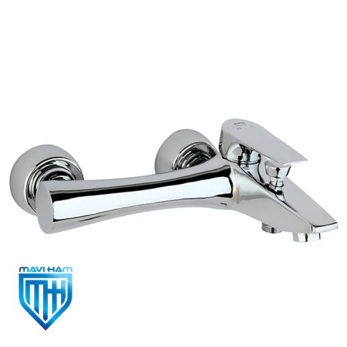 atis-chrome-shower-mixer-tap شیر حمام راسان مدل آتیس کروم