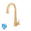 basin-sink-mixer-dimond-gold شیر ظرفشویی طلایی الماس
