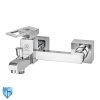 bath-shower-mixer-flat-royal-ghahreman شیر دوش حمام قهرمان مدل فلت رویال