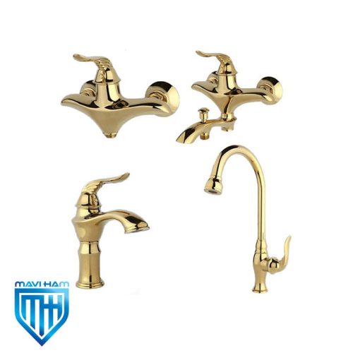 collection-of-gold-primo ست شیرآلات راسان پریمو طلایی