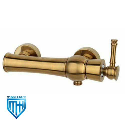 elizeh-matt-gold-toilet-mixer-tap شیر توالت راسان مدل طلامات