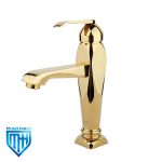 شیر روشویی راسان آلیس طلایی