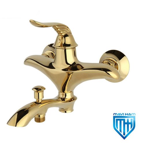 primo-gold-shower-mixer-tap شیر حمام یا دوش راسان پریمو طلایی