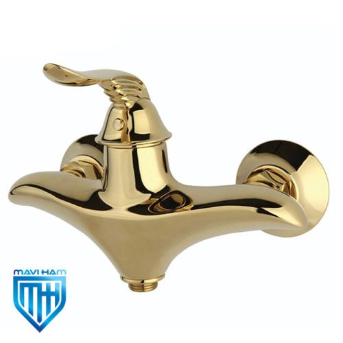primo-gold-toilet-mixer-tap شیر توالت یا آفتابه راسان طلایی پریمو