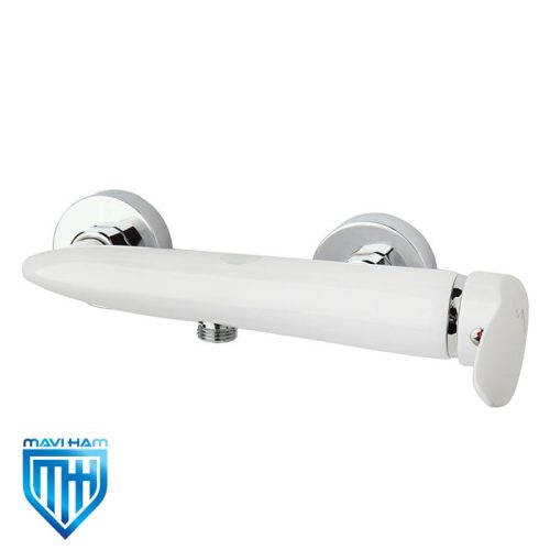 white-rabbit-toilet-mixer-tap شیر توالت یا آفتابه رابیت سفید راسان