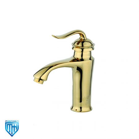 شیر روشویی تپس مدل هیوا طلایی