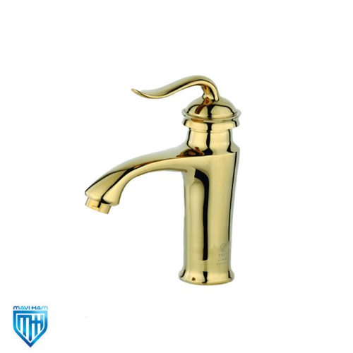 شیر روشویی تپس مدل هیوا طلایی