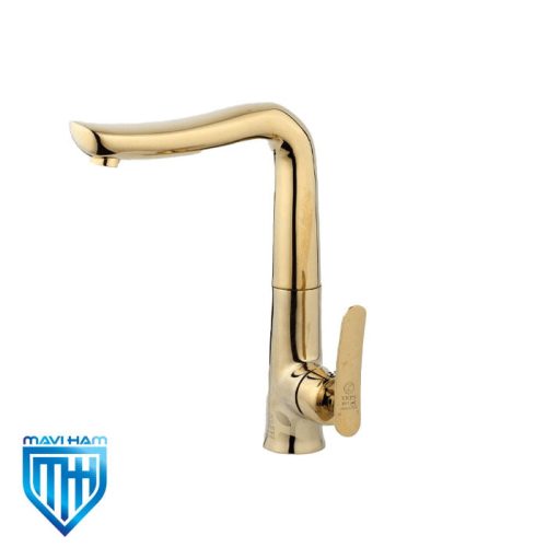 gold-yato-sink-mixer-tap-teps شیر سینک یاتو طلایی تپس