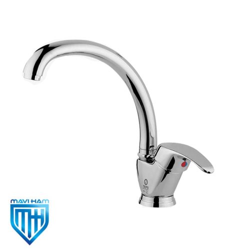goldis-chrome-sink-mixer-tap شیر سینک تپس مدل گلدیس کروم