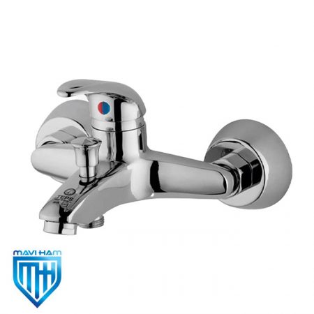شیر دوش یا حمام تپس مدل نگین کروم