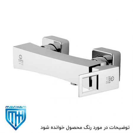 شیر توالت فلت رز سفید طلایی تپس
