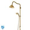 antique-shower-set-ghahreman-gold-matt علم دوش دوکاره انتیک طلایی قهرمان