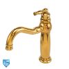 basin-mixer-mixer-toilet-antique-ghahreman-gold شیر روشویی قهرمان مدل آنتیک طلایی براق