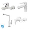set-kitchen-tap-Rita-kwc-white ست شیرآلات ریتا سفید کی دبلیو سی (KWC)