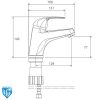 basin-mixer-toilet-atlas2-shouder-chrome-info اطلاعات شیر روشویی یا توکاسه اطلس 2 پلاس کروم شودر
