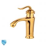 شیر روشویی یا توکاسه سمپو مدل لئوس طلایی