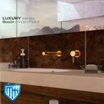 شیر روشویی توکار کلار مدل فلور سری لاکچری