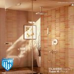 دوش توکار کلار مدل فلور تیپ ۴ سری کلاسیک