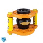 لرزه گیر لاستیکی مهار دوقلو مارک زرد PN10