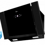 هود مورب شیشه و بدنه مشکی برند اخوان کد H75-B