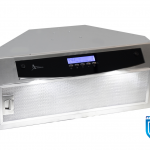 هود مخفی شیشه مشکی و استیل برند اخوان کد H213