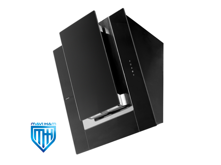 هود مورب شیشه و استیل برند اخوان کد H34-T
