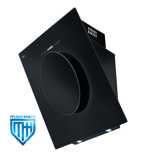 هود مورب شیشه ای و مشکی برند اخوان کد H44-T