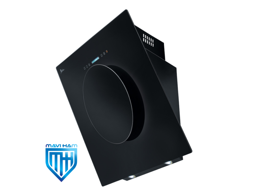 هود مورب شیشه ای و مشکی برند اخوان کد H44-T