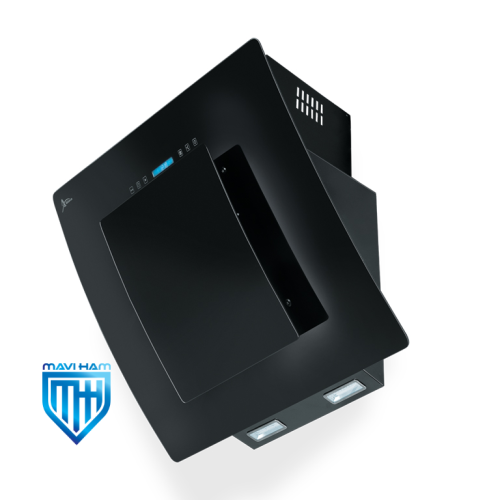هود مورب شیشه مشکی برند اخوان کد H51-T