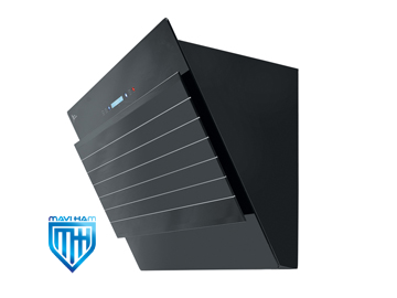 هود مورب شیشه مشکی برند اخوان کد H55-T