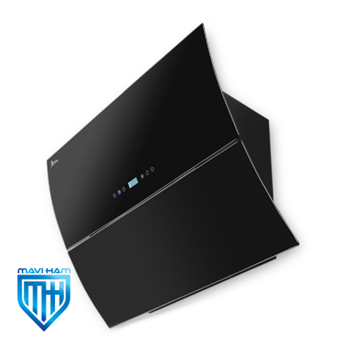 h57 هود مورب شیشه مشکی برند اخوان کد H57-T