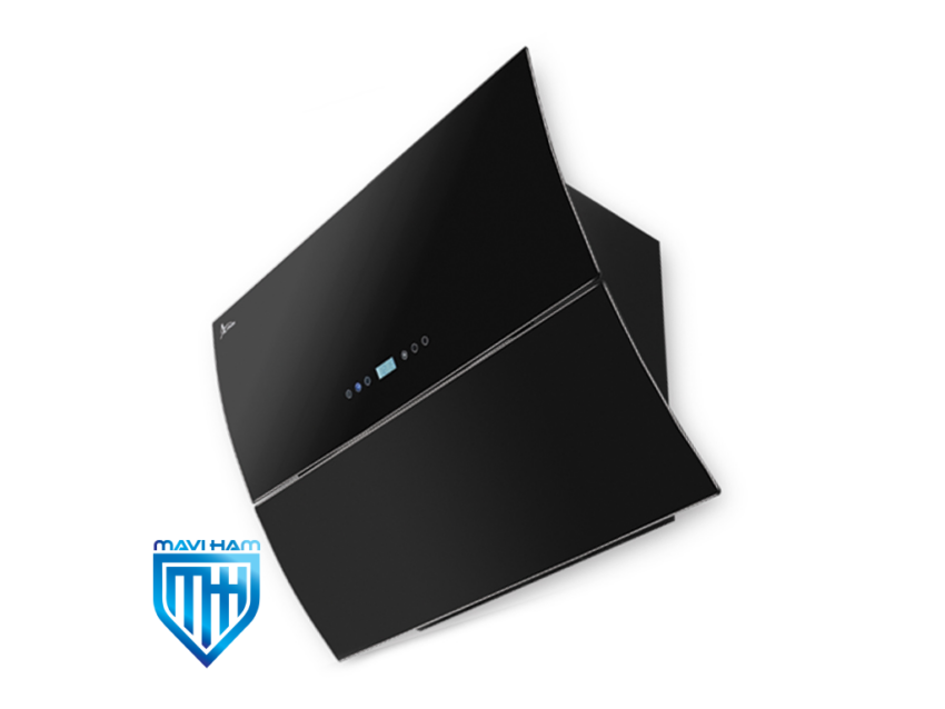 هود مورب شیشه مشکی برند اخوان کد H57-T