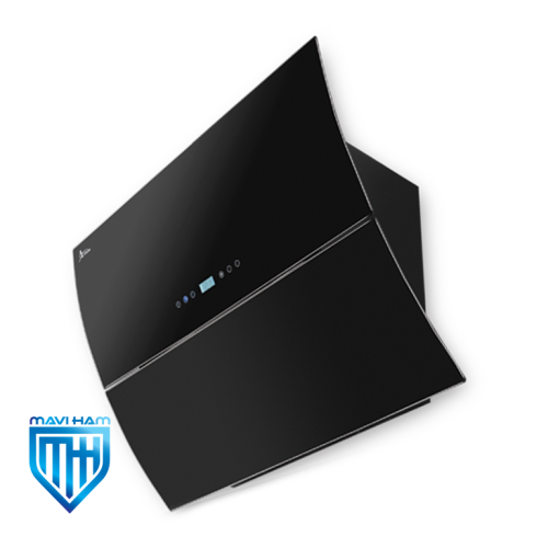 h57-mf هود مورب شیشه مشکی برند اخوان کد H57-MF