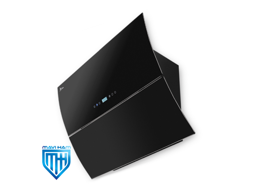 هود مورب شیشه مشکی برند اخوان کد H57-MF