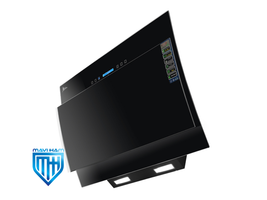 هود مورب شیشه مشکی برند اخوان کد H63-T