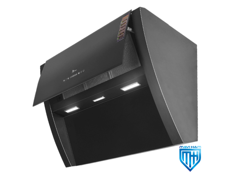 هود مورب شیشه سکوریت واستیل خش دار برند اخوان کد H69-B