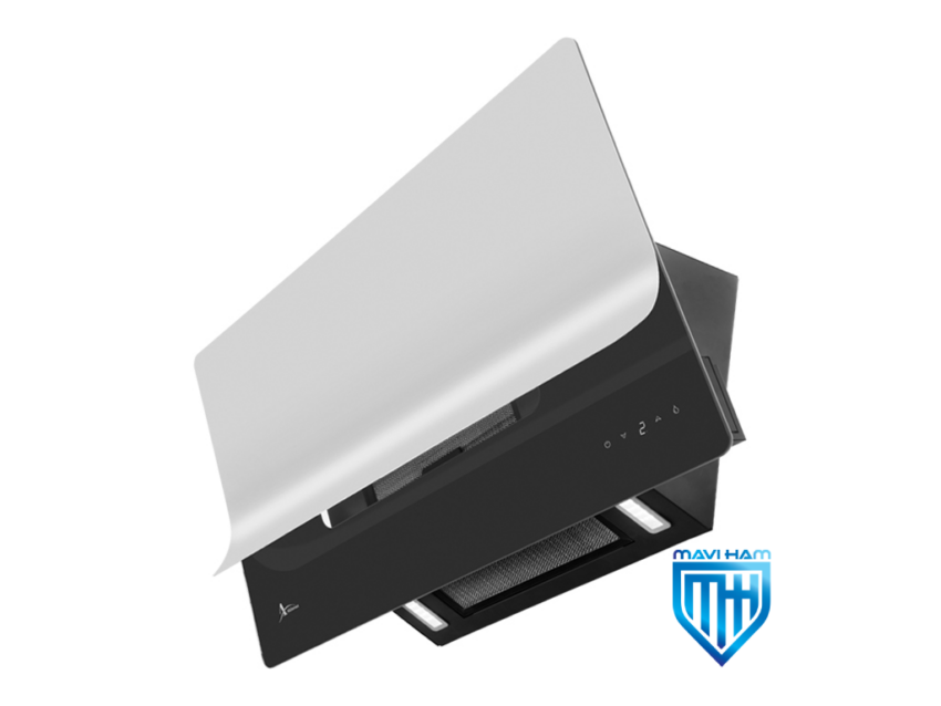 هود مورب شیشه سکوریت واستیل خش دار برند اخوان کد H70