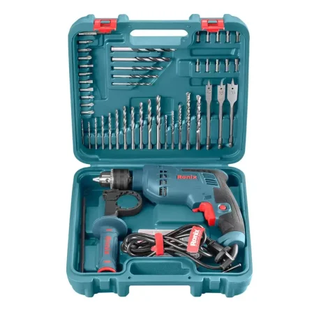ست ترکیبی دریل برقی رونیکس 52 پارچه مدل RS-0006