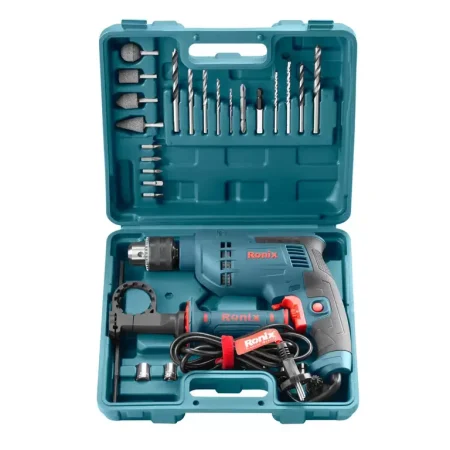 ست ترکیبی دریل برقی رونیکس 29 پارچه مدل RS-0007