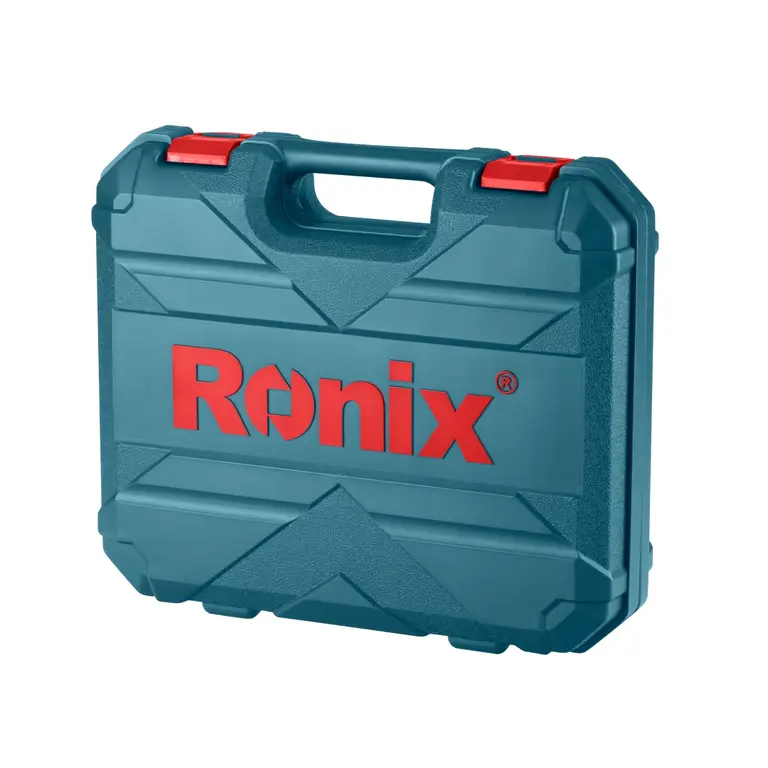 کیت دریل شارژی رونیکس 12 ولت تک باطری 19 پارچه مدل RS-8613