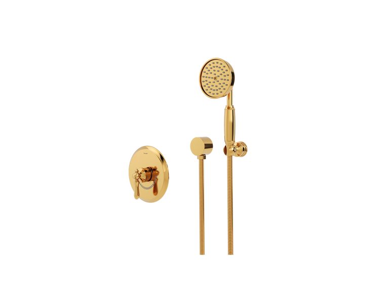 شیر حمام توکار شودر مدل زیگموند BRASS تیپ 2 | قیمت و خرید