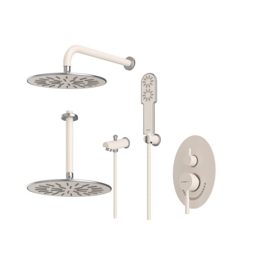 دوش-حمام-توکار-شودر-مدل-روگن-BRASS-رنگ-شیری-کروم-تیپ-چهار شیر حمام توکار شودر مدل روگن BRASS تیپ 4 رنگ شیری کروم | قیمت و خرید