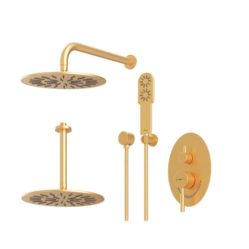 دوش-حمام-توکار-شودر-مدل-روگن-BRASS-رنگ-طلایی-مات-تیپ-سه دوش-حمام-توکار-شودر-مدل-روگن-BRASS-رنگ-طلایی-مات-تیپ-سه