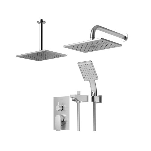 شیر-حمام-رومر-ABS-کروم-مات-تیپ4
