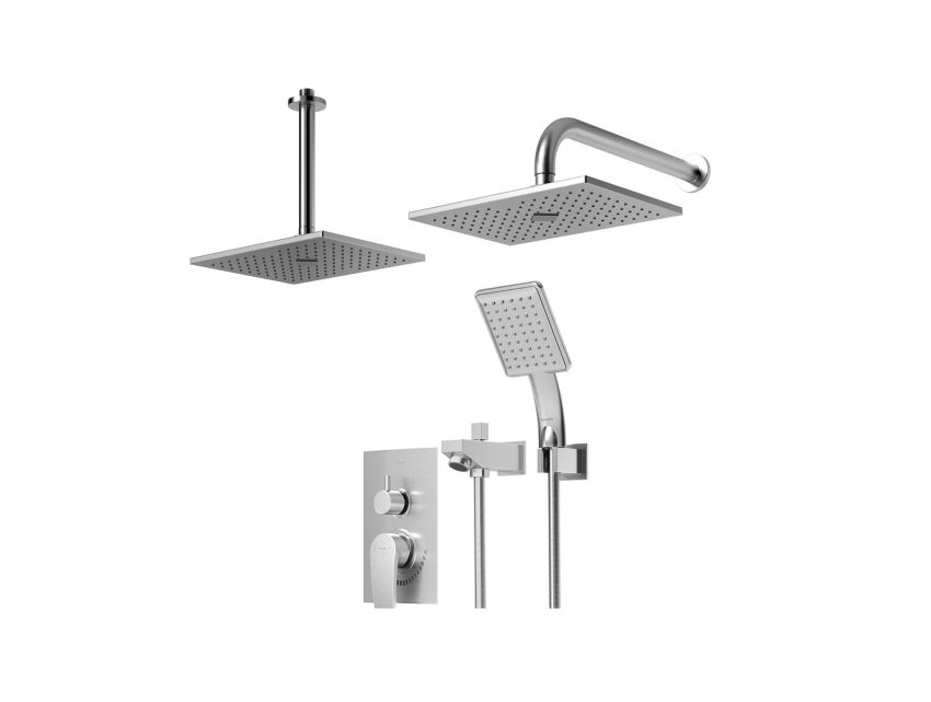 شیر-حمام-رومر-ABS-کروم-مات-تیپ4